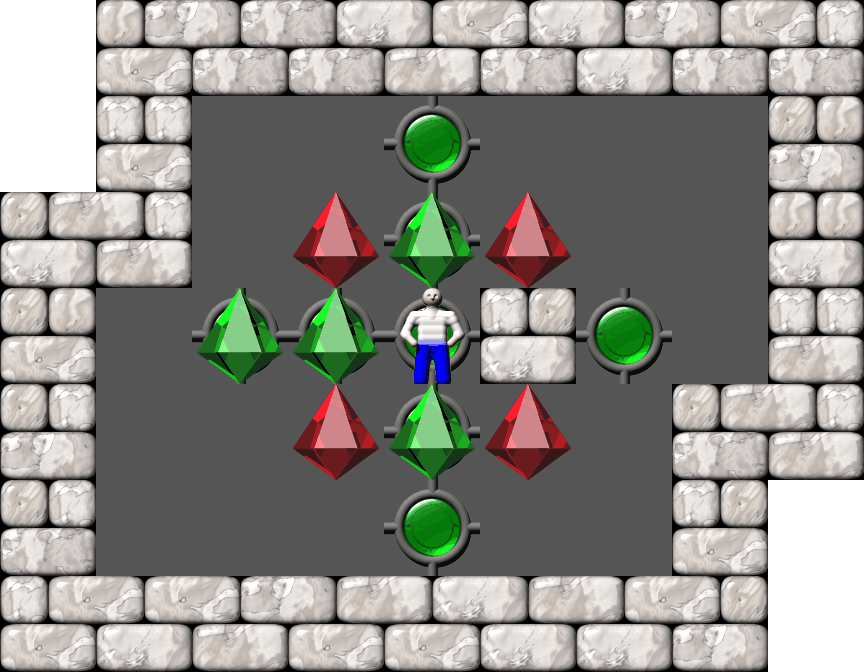 Сокобан Thinking Rabbit Arranged уровень 424